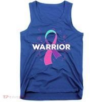 Thyroid Or Thyroid Awareness Or Thyroid Cancer Warrior Cute Gift Tank Top thumb 0