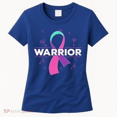 Thyroid Or Thyroid Awareness Or Thyroid Cancer Warrior Cute Gift Women's T-Shirt