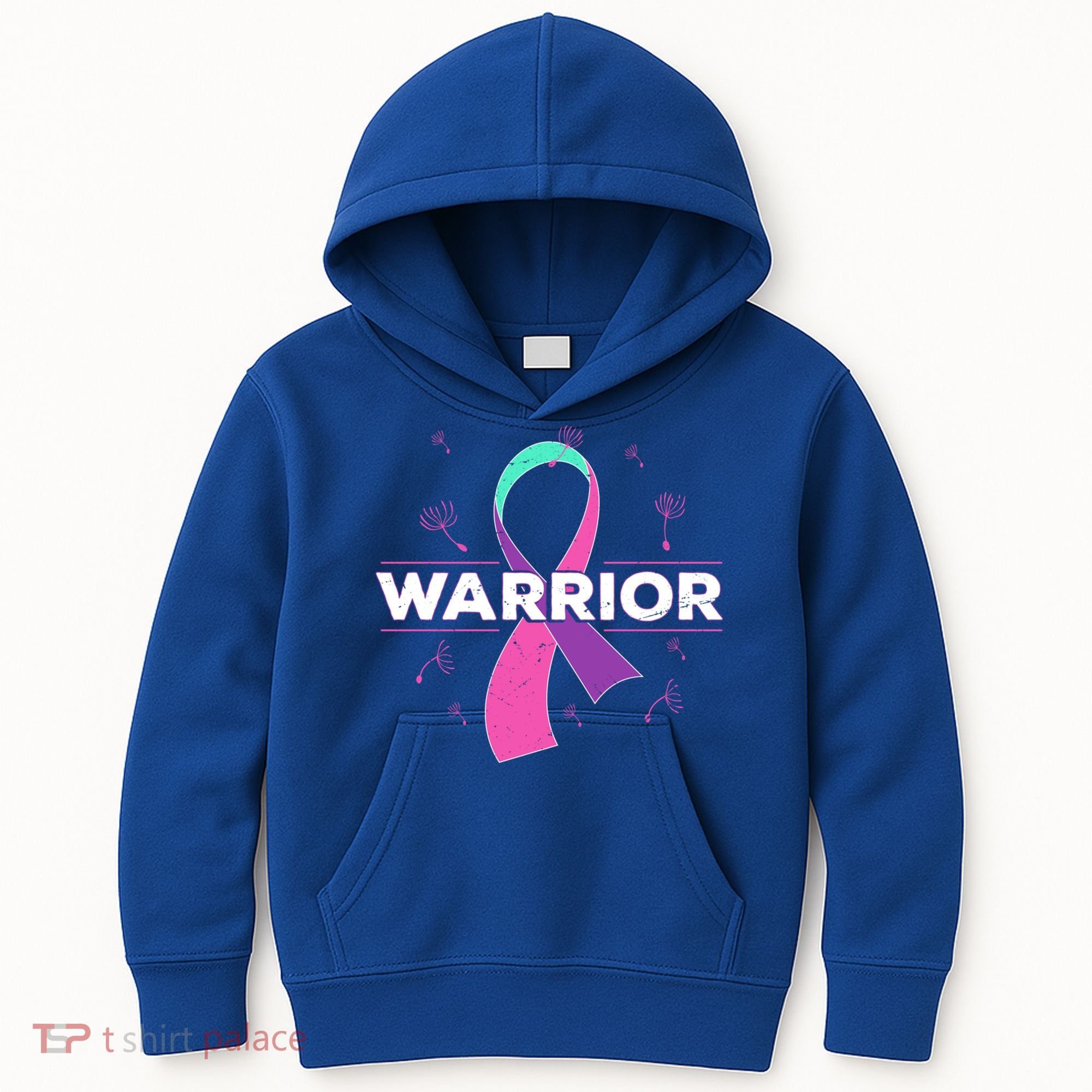 Thyroid Or Thyroid Awareness Or Thyroid Cancer Warrior Cute Gift Kids Hoodie