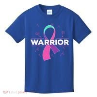 Thyroid Or Thyroid Awareness Or Thyroid Cancer Warrior Cute Gift Kids T-Shirt thumb 0