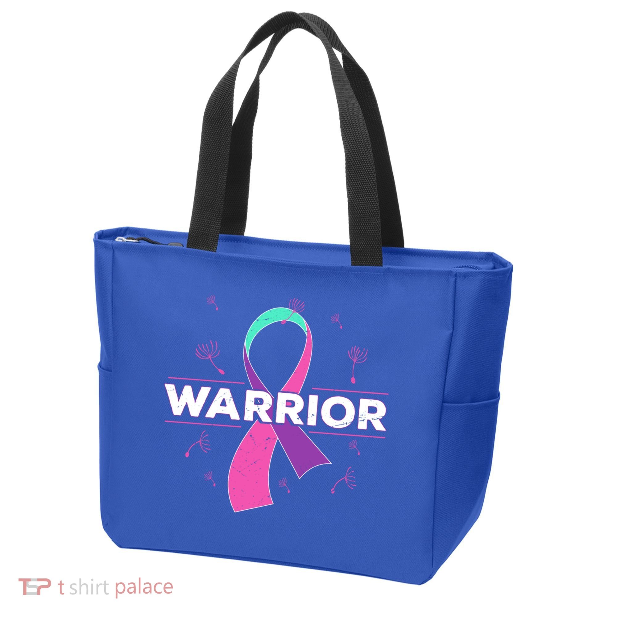 Thyroid Or Thyroid Awareness Or Thyroid Cancer Warrior Cute Gift Tote Bag