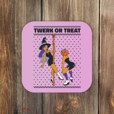 Twerk Or Treat Coaster