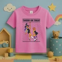 Twerk Or Treat Toddler T-Shirt thumb 3