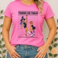 Twerk Or Treat Women's T-Shirt thumb 2