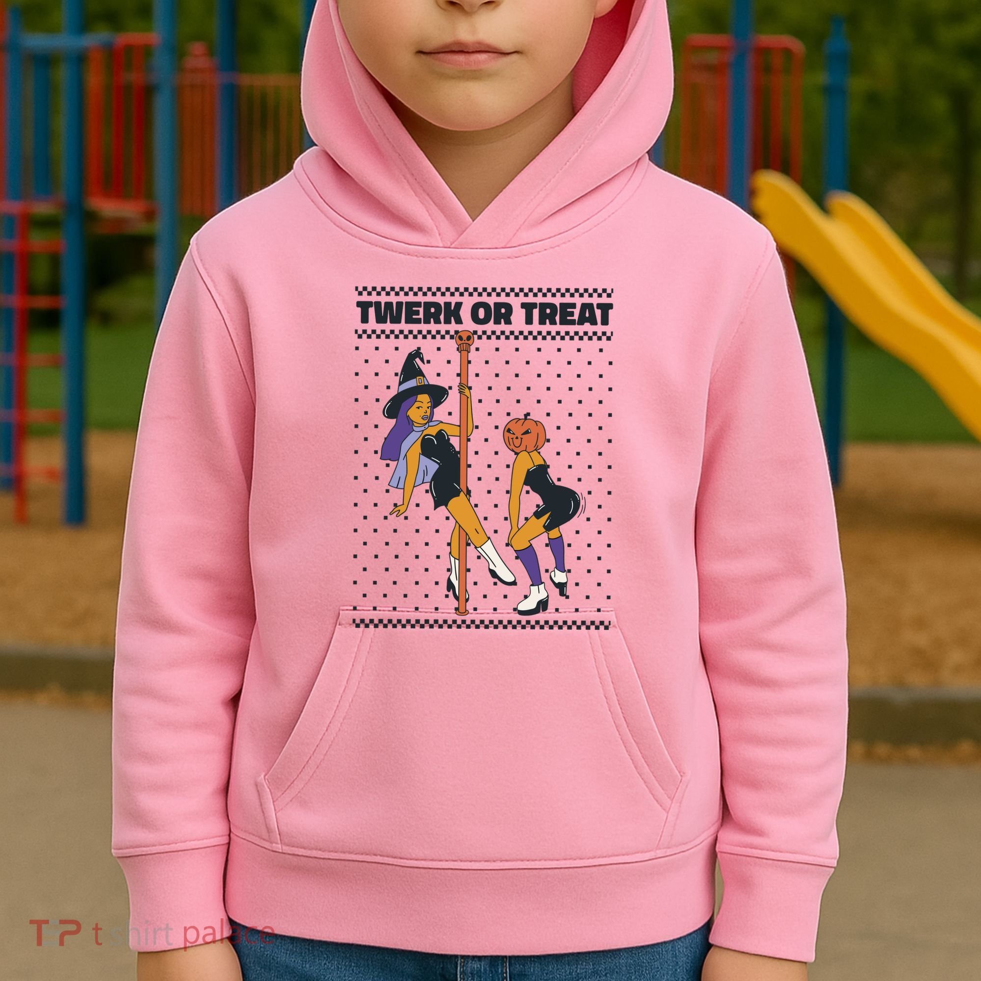 Twerk Or Treat Kids Hoodie