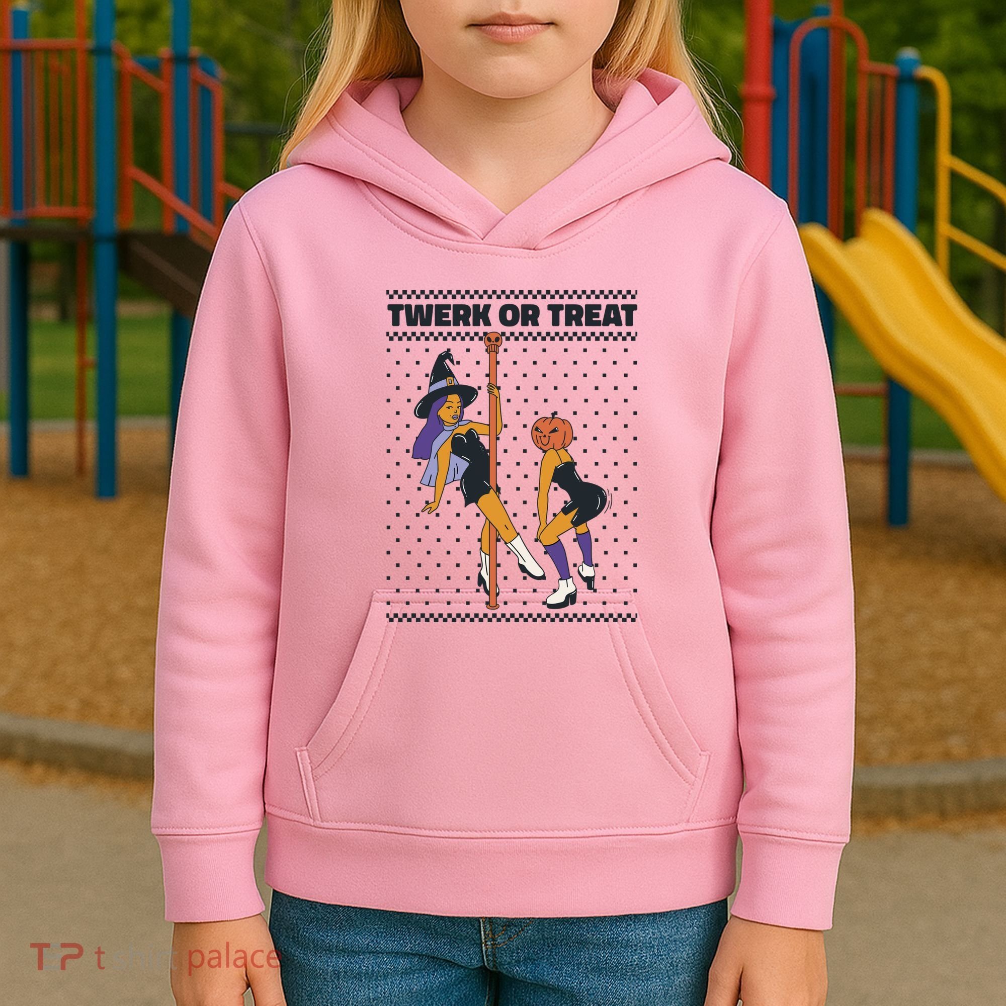 Twerk Or Treat Kids Hoodie