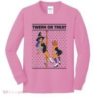 Twerk Or Treat Kids Long Sleeve Shirt thumb 0