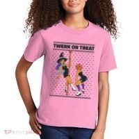 Twerk Or Treat Kids T-Shirt thumb 2