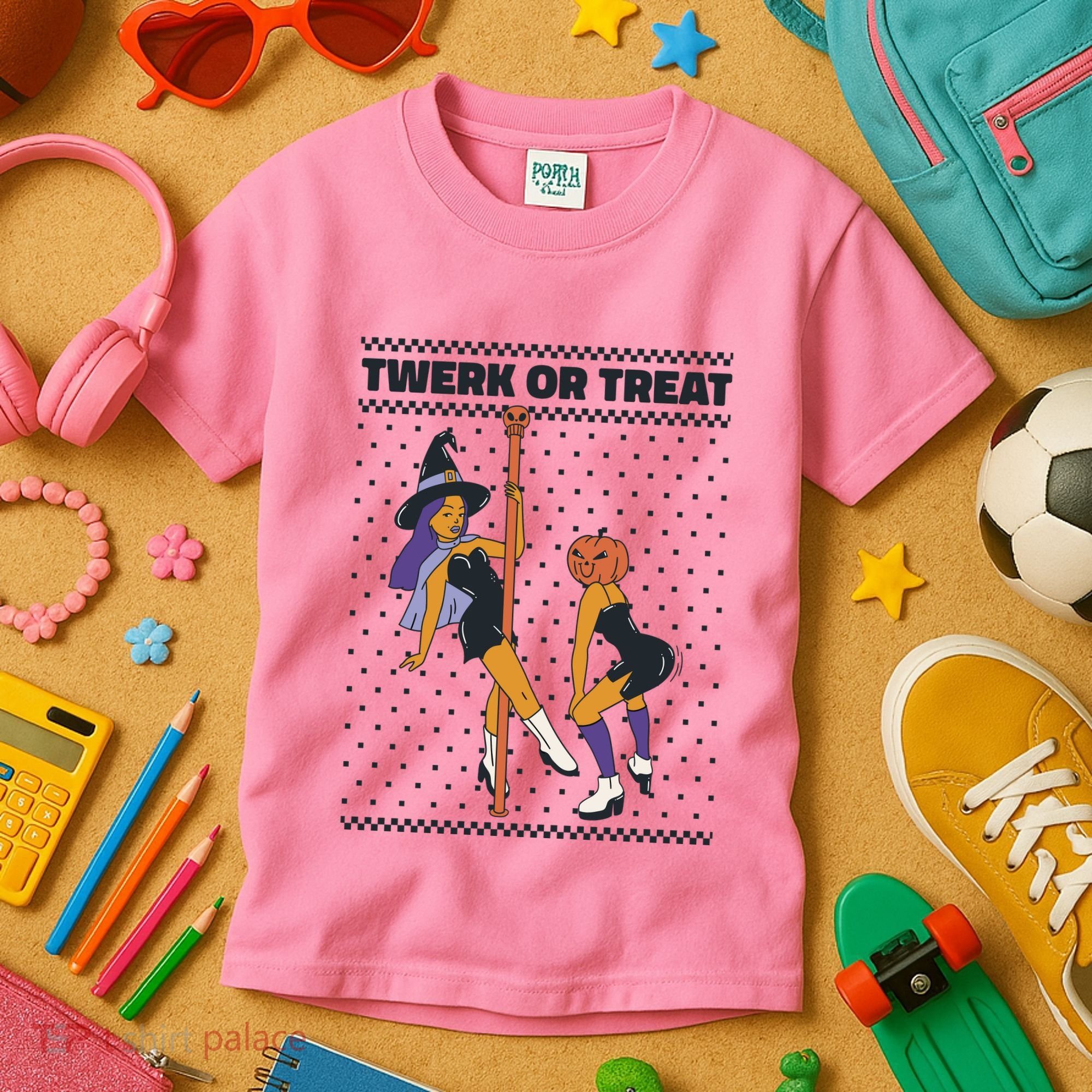 Twerk Or Treat Kids T-Shirt