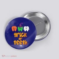 Trick Or Teeth Gift Button thumb 0