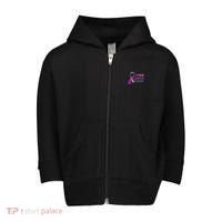 Thyroid Or Thyroid Awareness Or Thyroid Cancer Survivor Cool Gift Toddler Zip Fleece Hoodie thumb 0
