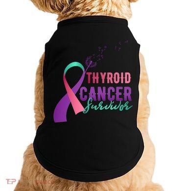 Thyroid Or Thyroid Awareness Or Thyroid Cancer Survivor Cool Gift Doggie Tank