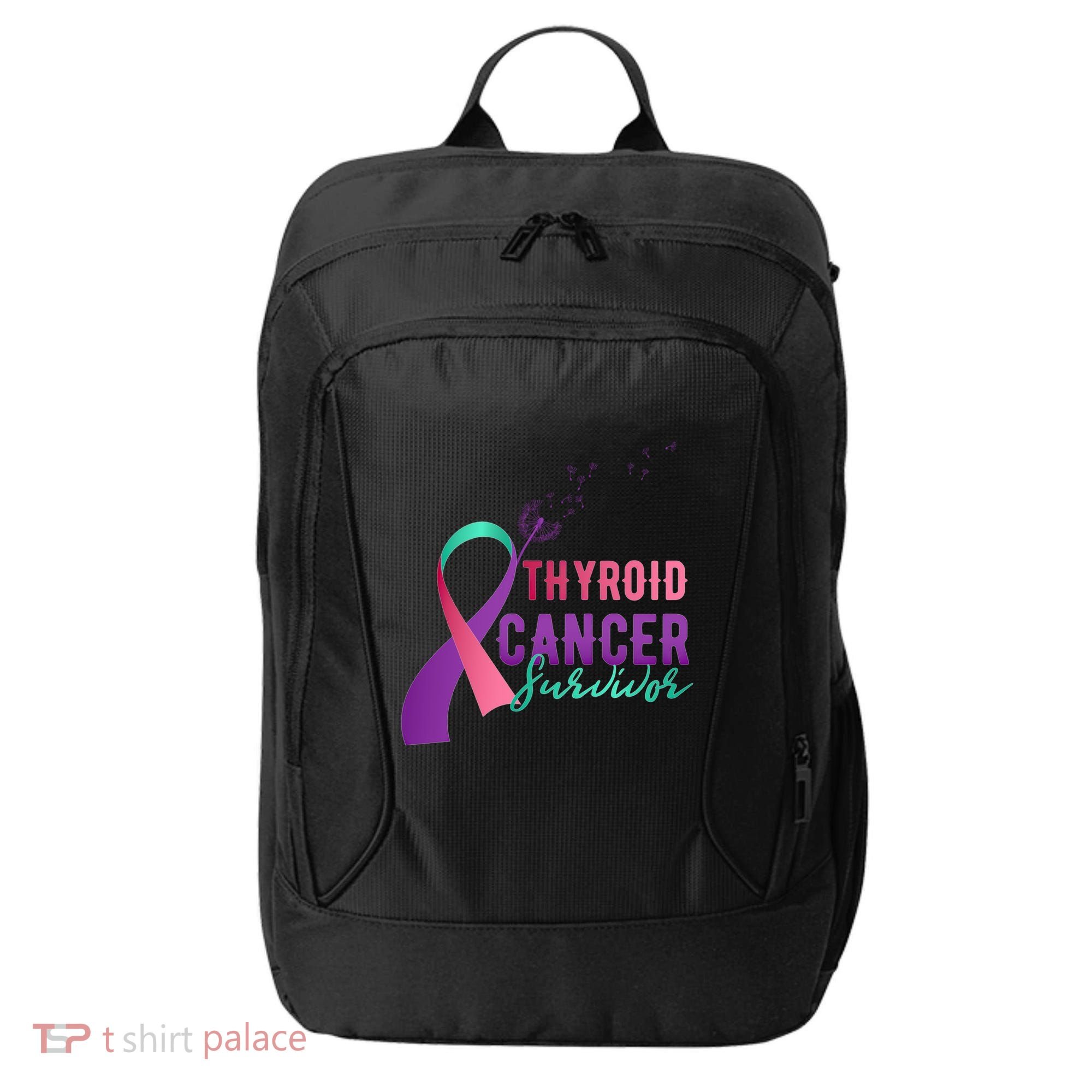 Thyroid Or Thyroid Awareness Or Thyroid Cancer Survivor Cool Gift City Backpack