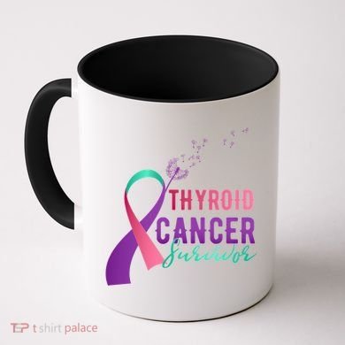 Thyroid Or Thyroid Awareness Or Thyroid Cancer Survivor Cool Gift Coffee Mug