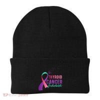 Thyroid Or Thyroid Awareness Or Thyroid Cancer Survivor Cool Gift Beanie thumb 0