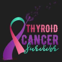 Thyroid Or Thyroid Awareness Or Thyroid Cancer Survivor Cool Gift Beanie thumb 2