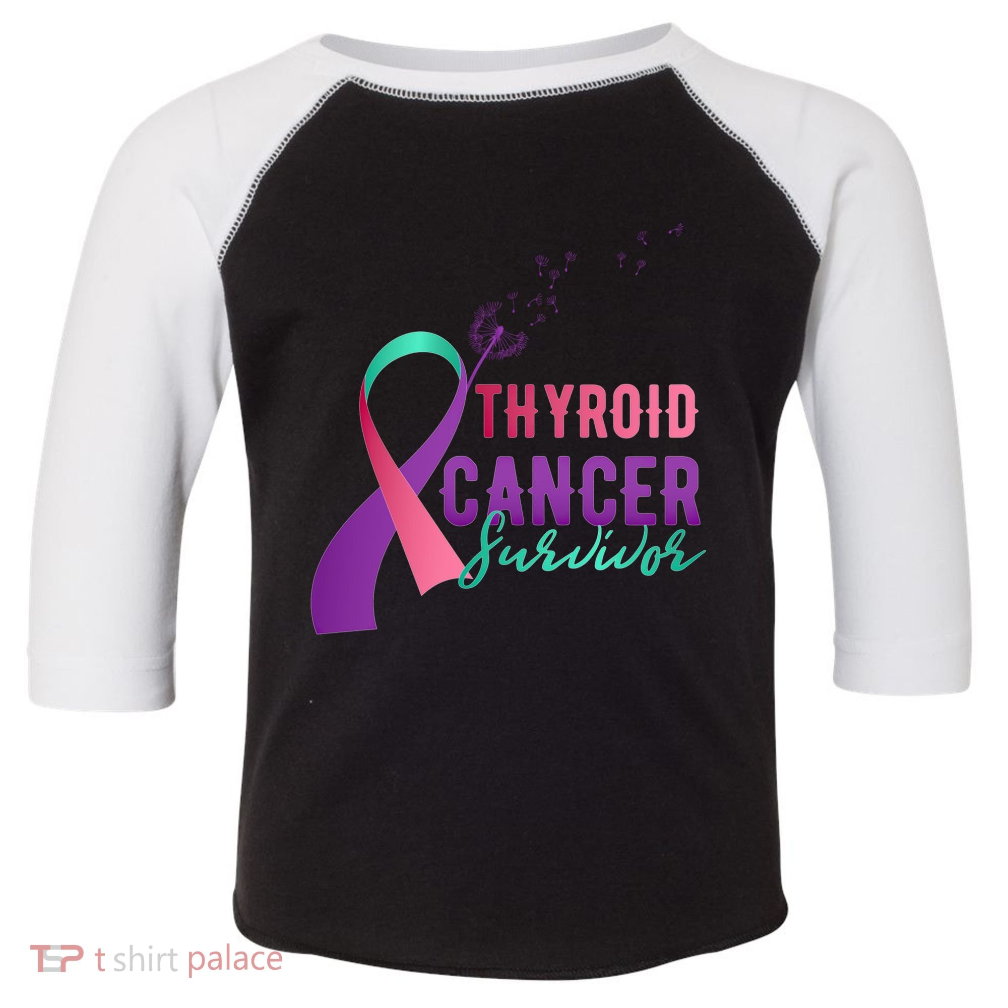 Thyroid Or Thyroid Awareness Or Thyroid Cancer Survivor Cool Gift Toddler Fine Jersey T-Shirt