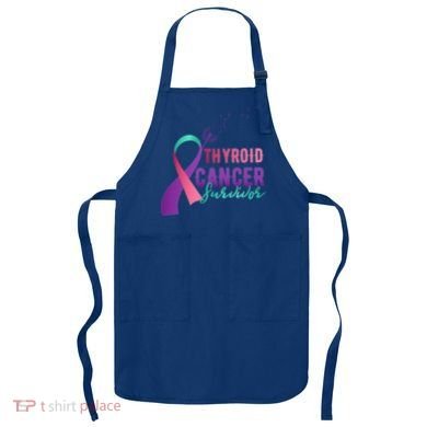 Thyroid Or Thyroid Awareness Or Thyroid Cancer Survivor Cool Gift Apron
