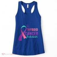Thyroid Or Thyroid Awareness Or Thyroid Cancer Survivor Cool Gift Women's Tank Top thumb 0