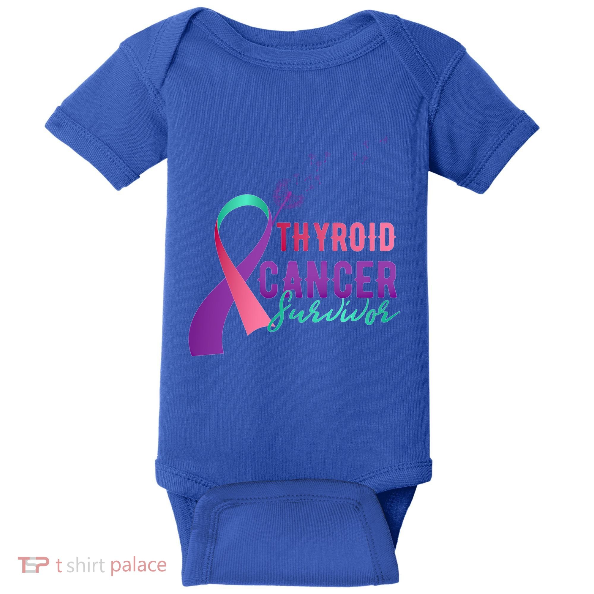 Thyroid Or Thyroid Awareness Or Thyroid Cancer Survivor Cool Gift Baby Bodysuit