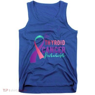 Thyroid Or Thyroid Awareness Or Thyroid Cancer Survivor Cool Gift Tank Top