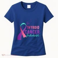 Thyroid Or Thyroid Awareness Or Thyroid Cancer Survivor Cool Gift Women's T-Shirt thumb 0
