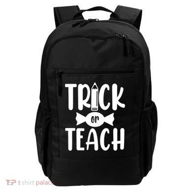 Trick Or Teach Halloween Teacher Backpack