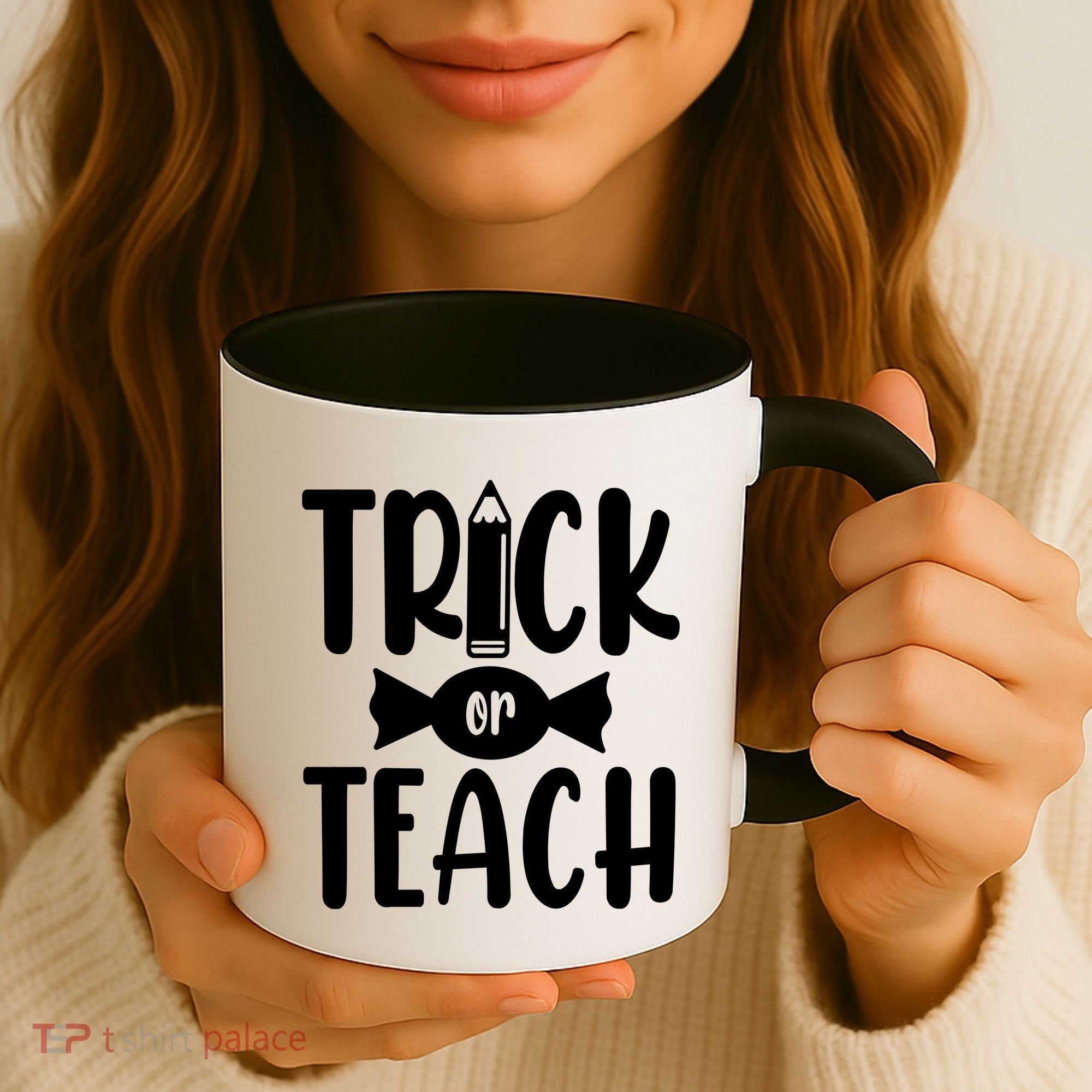 Trick Or Teach Halloween Teacher Coffee Mug
