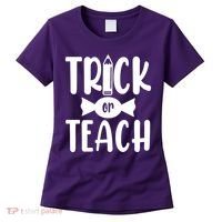 Trick Or Teach Halloween Teacher Women's T-Shirt thumb 0