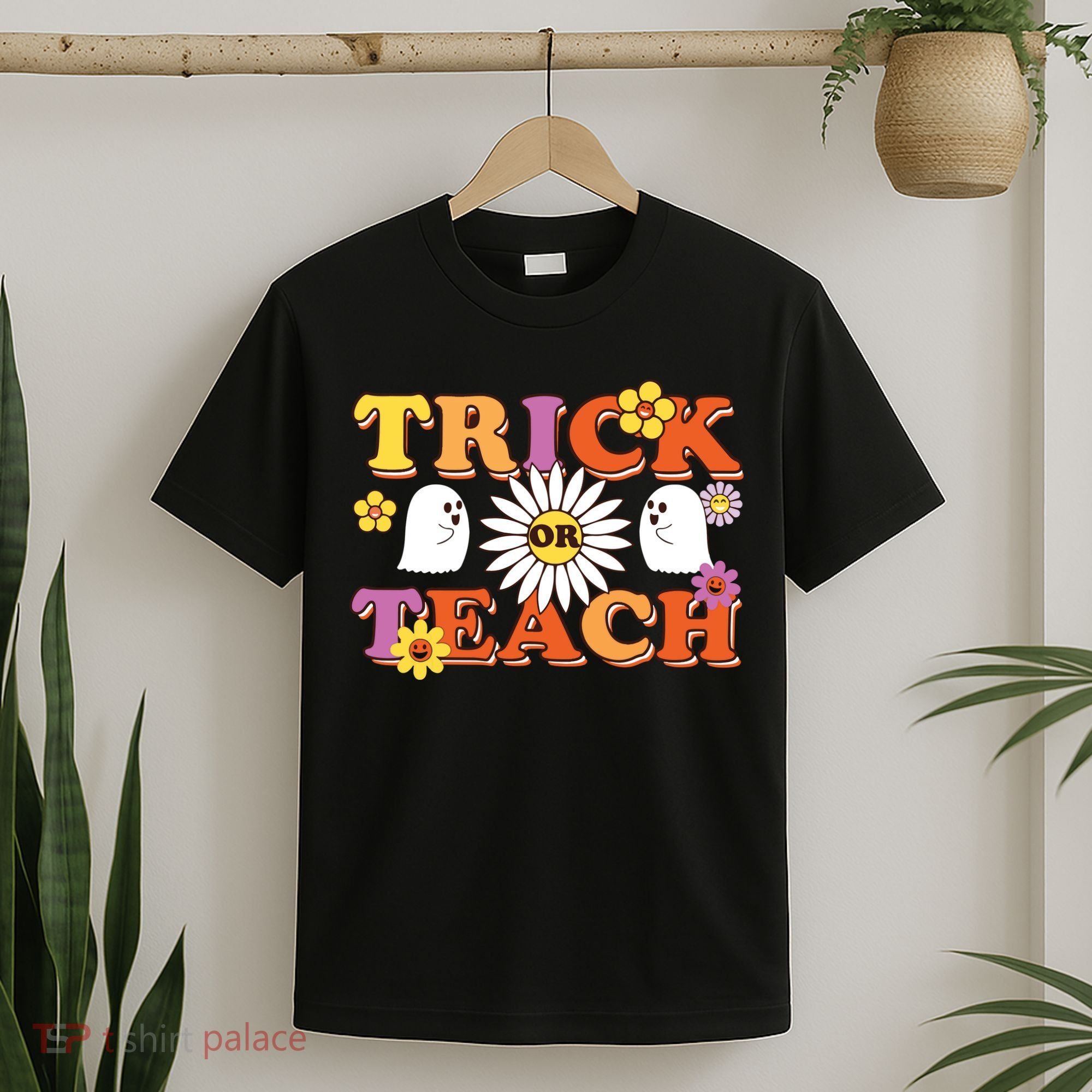 Trick Or Teach Teacher Halloween , Teacher Halloween Costume, T-Shirt