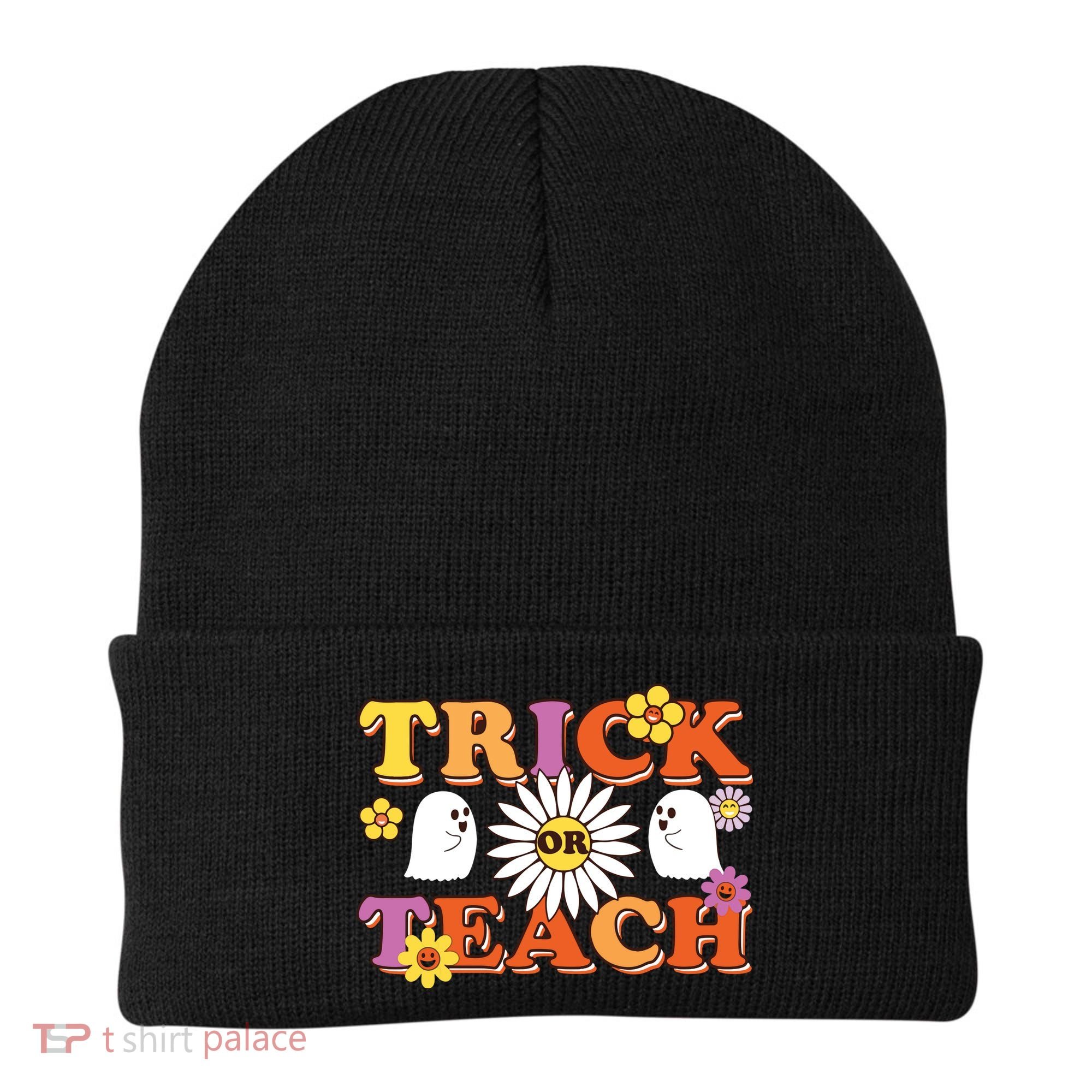 Trick Or Teach Teacher Halloween , Teacher Halloween Costume, Beanie