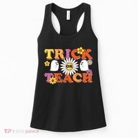 Trick Or Teach Teacher Halloween , Teacher Halloween Costume, Women's Tank Top thumb 0