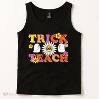 Trick Or Teach Teacher Halloween , Teacher Halloween Costume, Tank Top thumb 2