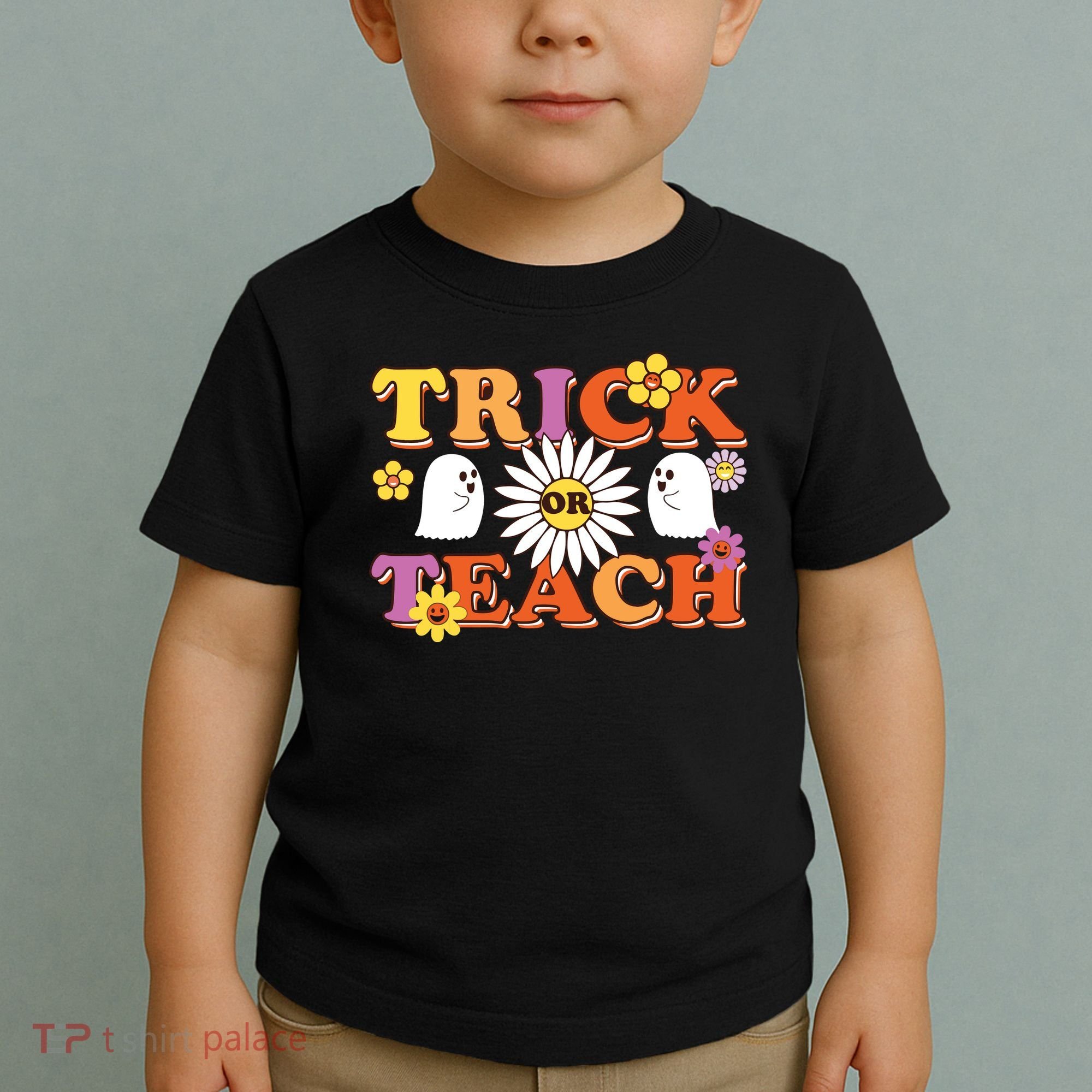 Trick Or Teach Teacher Halloween , Teacher Halloween Costume, Toddler T-Shirt