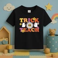 Trick Or Teach Teacher Halloween , Teacher Halloween Costume, Toddler T-Shirt thumb 3