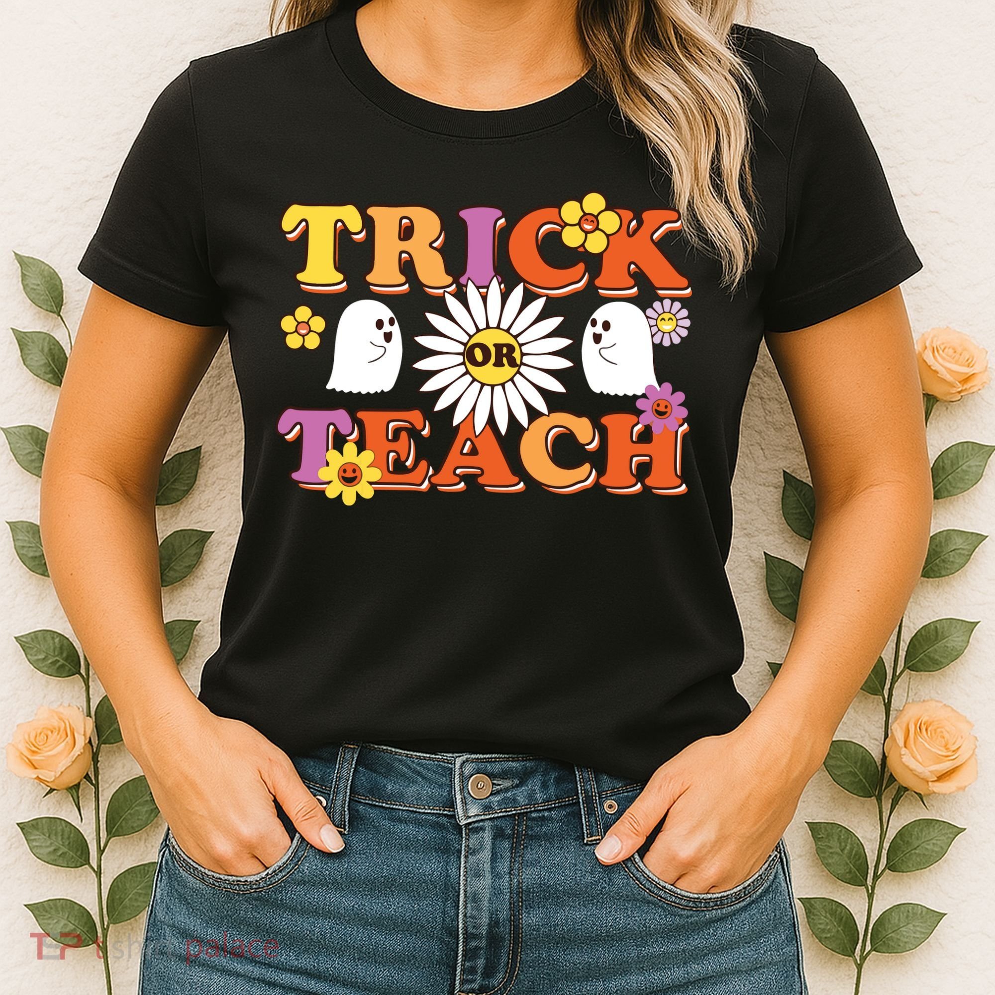 Trick Or Teach Teacher Halloween , Teacher Halloween Costume, Women's T-Shirt