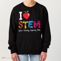 Think Outside The Box Steam Back To School Stem Teacher Women's Sweatshirt thumb 0