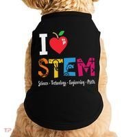 Think Outside The Box Steam Back To School Stem Teacher Doggie Tank thumb 0
