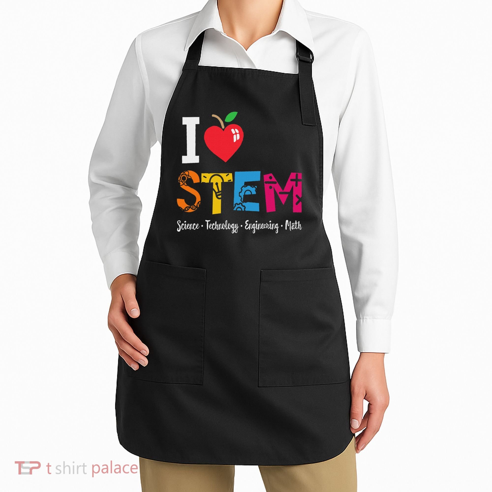 Think Outside The Box Steam Back To School Stem Teacher Apron