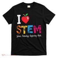 Think Outside The Box Steam Back To School Stem Teacher T-Shirt thumb 0