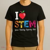 Think Outside The Box Steam Back To School Stem Teacher T-Shirt thumb 3