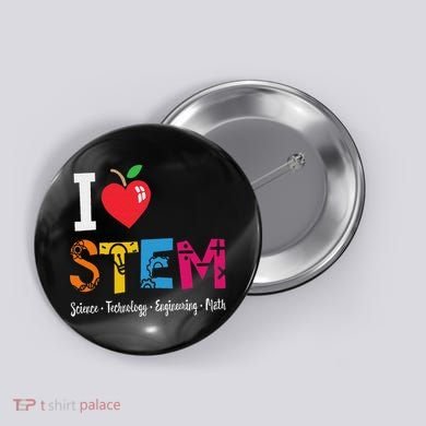 Think Outside The Box Steam Back To School Stem Teacher Button