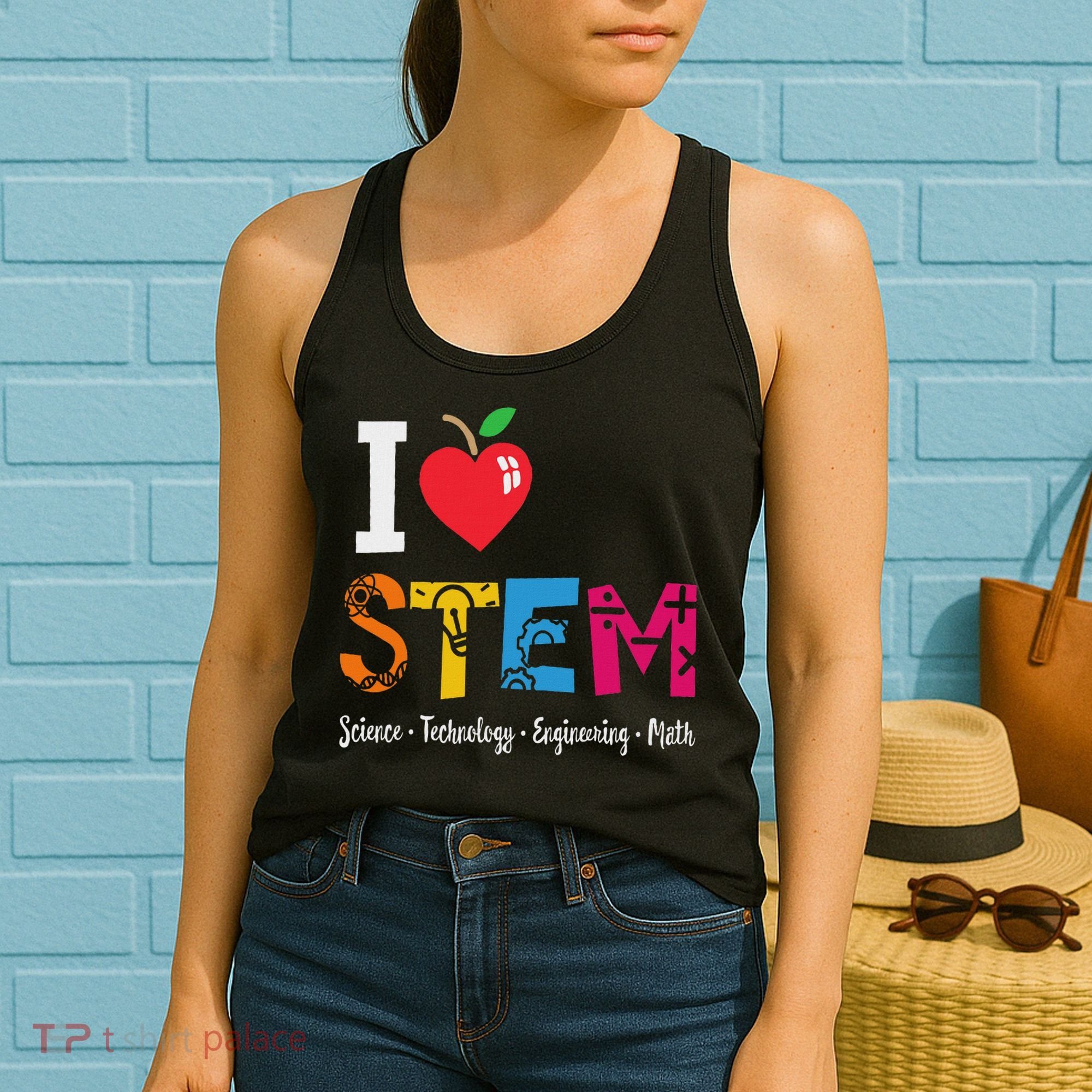 Think Outside The Box Steam Back To School Stem Teacher Women's Tank Top