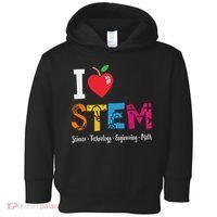 Think Outside The Box Steam Back To School Stem Teacher Toddler Hoodie thumb 0