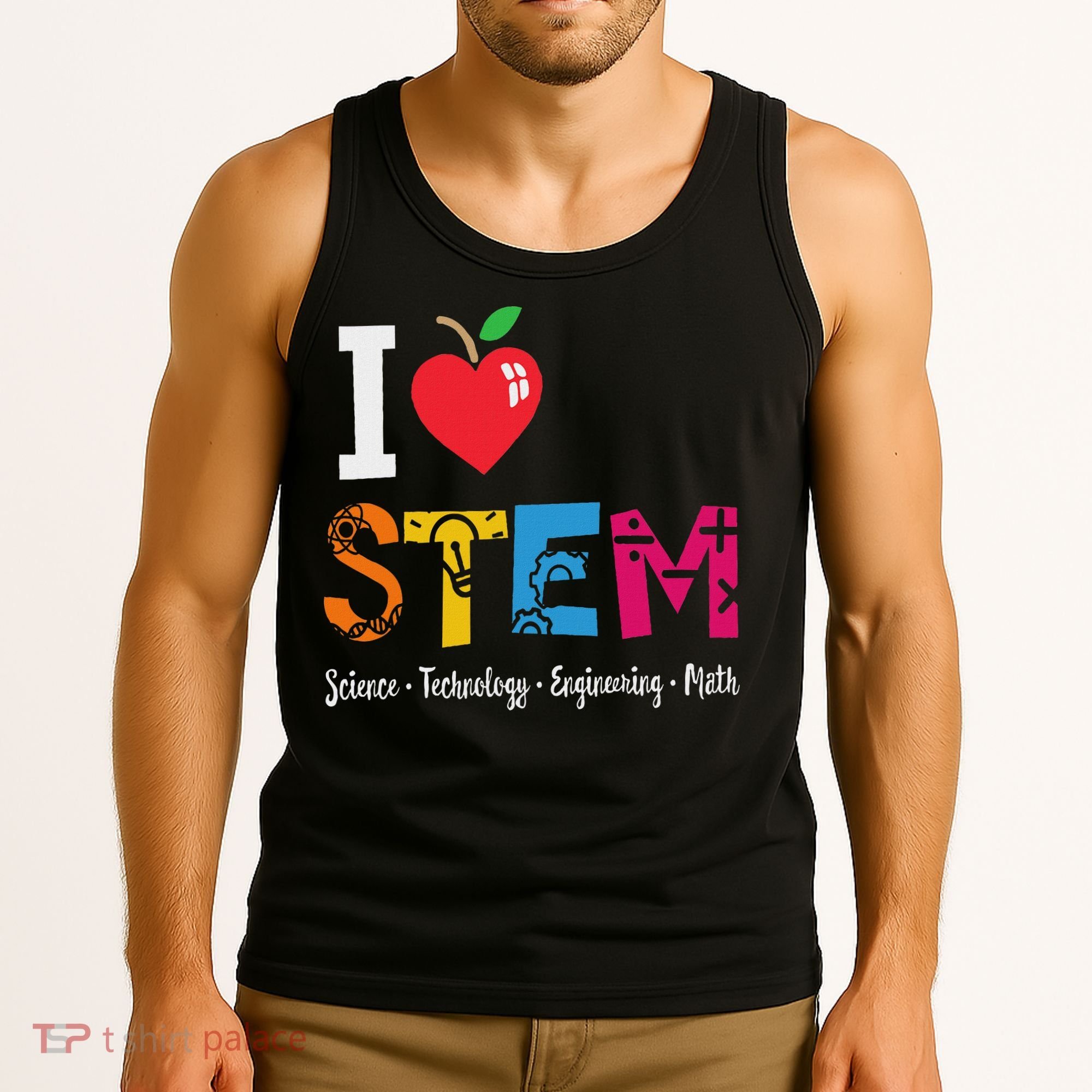 Think Outside The Box Steam Back To School Stem Teacher Tank Top