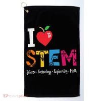 Think Outside The Box Steam Back To School Stem Teacher Golf Towel thumb 0