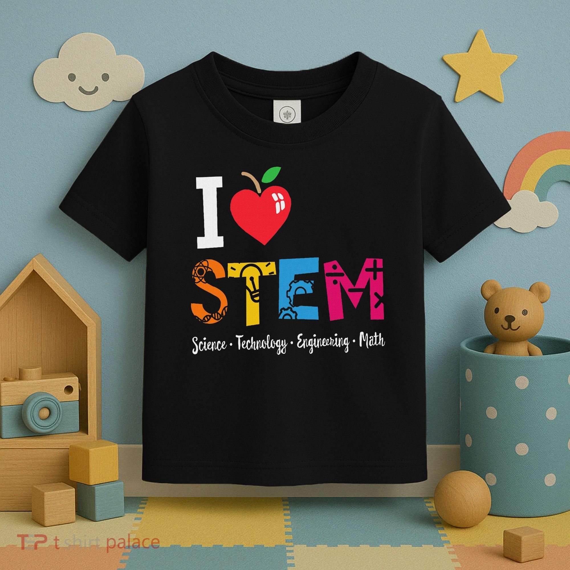 Think Outside The Box Steam Back To School Stem Teacher Toddler T-Shirt