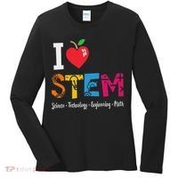 Think Outside The Box Steam Back To School Stem Teacher Women's Long Sleeve Shirt thumb 0