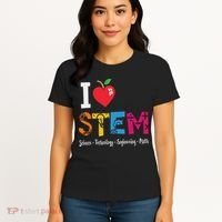 Think Outside The Box Steam Back To School Stem Teacher Women's T-Shirt thumb 4