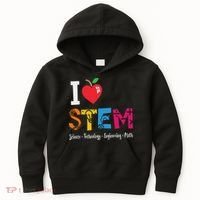 Think Outside The Box Steam Back To School Stem Teacher Kids Hoodie thumb 0